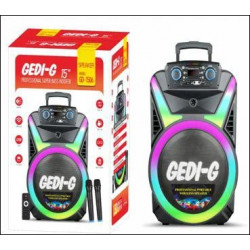 Аккумуляторная блютуз колонка 15″ GD-1506