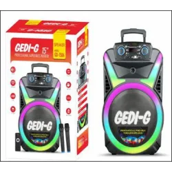 Аккумуляторная блютуз колонка 15″ GD-1506