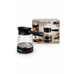 Электротурка LumaBella LB-59032, 600 мл
Электрическая турка LumaBella LB-59032 — удобное и стильное решение для приготовления ароматного кофе дома или в офисе. Корпус выполнен из прочного термостойкого стекла, что позволяет контролировать процесс закипани