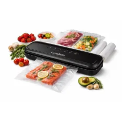Вакууматор LumaBella LB-63027
LumaBella LB-63027 — компактный и удобный вакууматор для хранения продуктов без воздуха. Идеально подходит для дома, помогает сохранить свежесть, вкус и полезные свойства продуктов в несколько раз дольше.