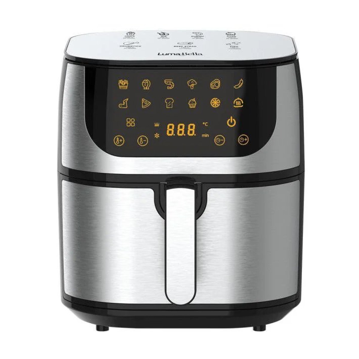 Аэрофритюрница LumaBella LB-60010, 10 л, 2000 Вт, антипригарное покрытие, таймер 60 мин, защита от перегрева (арт. 14446)