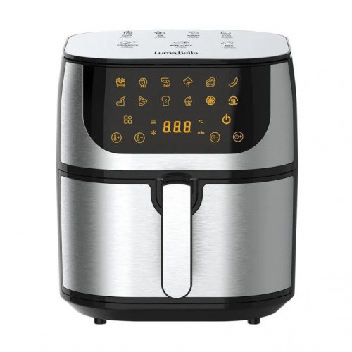 Аэрофритюрница LumaBella LB-60010, 10 л, 2000 Вт, антипригарное покрытие, таймер 60 мин, защита от перегрева