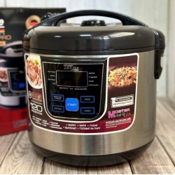 Мультиварки Z.e.p line Мультиварка Zepline ZP-060 1800W 6л 12 програм с пароваркою та антипригарним покриттям