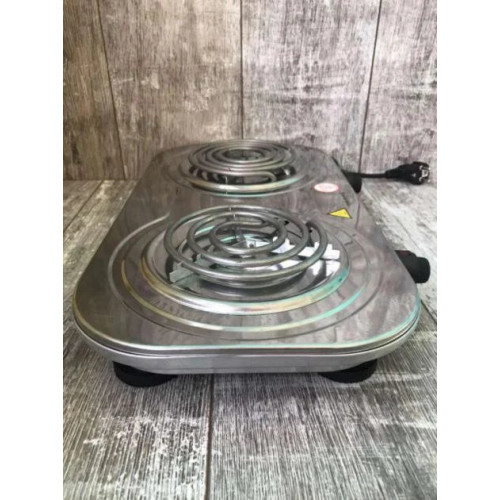 Електрична плита Rainberg RB-008 на 2 поверхні спіральна