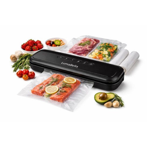 Вакууматор LumaBella LB-63027 LumaBella LB-63027 — компактный и удобный вакууматор для хранения продуктов без воздуха. Идеально подходит для дома, помогает сохранить свежесть, вкус и полезные свойства продуктов в несколько раз дольше.