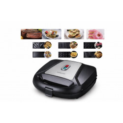 Мультифункциональный снек-мейкер LumaBella LB-58053 (6 в 1)LumaBella LB-58053 — универсальный кухонный прибор для быстрого и удобного приготовления вкусных блюд дома. Один компактный девайс заменяет сразу несколько приборов и отлично подойдёт для ежед