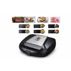 23$Мультифункциональный снек-мейкер LumaBella LB-58053 (6 в 1)
LumaBella LB-58053 — универсальный кухонный прибор для быстрого и удобного приготовления вкусных блюд дома. Один компактный девайс заменяет сразу несколько приборов и отлично подойдёт для ежед