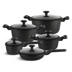 Набір посуду Edenberg із 10 предметів з мармуровим покриттям (EB-5631)