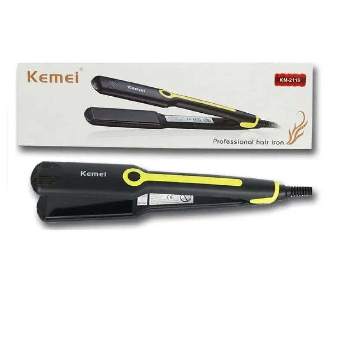 Утюжок для волос KEMEI KM-2116 (арт. 14792)
