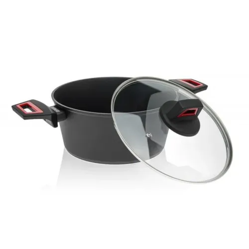 Каструля Edenberg EB-13096 з термоіндикатором та скляною кришкою 5 л 26x11,5 см