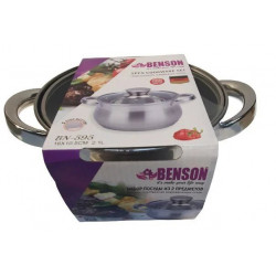 Кастрюля с крышкой 2,1 литр BN-595