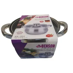 Кастрюля с крышкой 2,1 литр BN-595