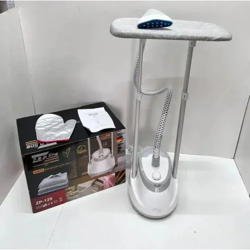 Відпарювач ZP-129 Zepline 3000W вертикальний потужний відпарювач, відпарювач одягу з дошкою для горизонтального відпарювання