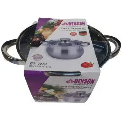 Кастрюля с крышкой 5,1 литр BN-598