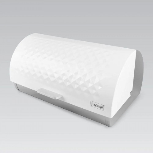 Хлебница MR-1676-white
Материал: нержавеющая сталь
Размер: 38,5 x 19 x 25,5 см