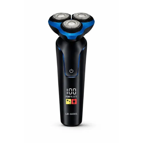 Электробритва LumaBella LB-66005 (профессиональная)
LumaBella LB-66005 — современная профессиональная электробритва с тремя плавающими головками, обеспечивающая чистое и комфортное бритьё без раздражения кожи.
