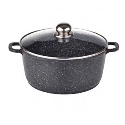 Кастрюля (казан) с мраморным покрытием 4,2 литра BN-307