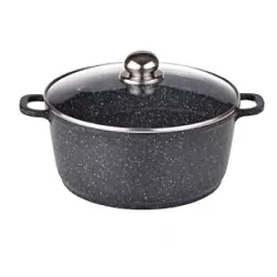 Кастрюля (казан) с мраморным покрытием 4,2 литра BN-307