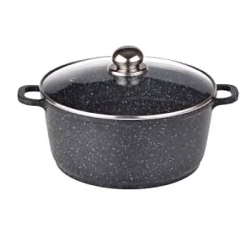 Кастрюля (казан) с мраморным покрытием 4,2 литра BN-307