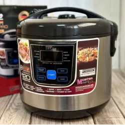 Мультиварки Z.e.p line
Мультиварка Zepline ZP-060 1800W 6л 12 програм с пароваркою та антипригарним покриттям