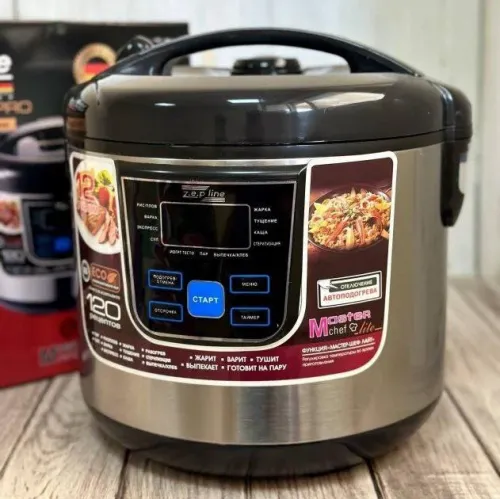 Мультиварки Z.e.p line
Мультиварка Zepline ZP-060 1800W 6л 12 програм с пароваркою та антипригарним покриттям