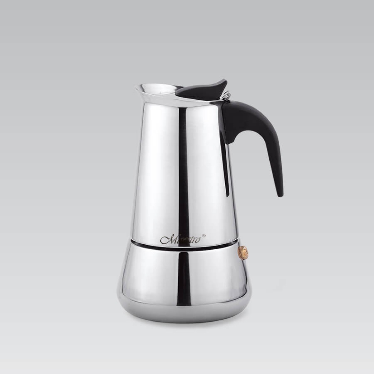 Кофеварка MR-1660-6 Кофеварка эспрессо/мокко Современный эргономичный дизайн Возможно использование на всех типах плит Для приготовления 6 чашек кофе Объем: 300 мл Материал: нержавеющая сталь (арт. 22495)
