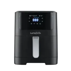 Аэрофритюрница LumaBella B-9005
Мощность (Вт) 2000
Тип Воздушная фритюрница, тостер
Режим управления Цифровое управление
Объем >8Л
