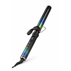 Плойка для завивки волос LumaBella (Ø 25 мм, до 230 °C) Плойка LumaBella — стильный и надёжный инструмент для создания упругих локонов и мягких волн в домашних и профессиональных условиях. Керамическое покрытие с радужным эффектом обеспечив