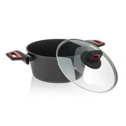 Каструля Edenberg EB-13095 з термоіндикатором та скляною кришкою 4 л 24x11 см