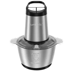 Електричний подрібнювач LB-56008 чоппер для овочів та фруктів потужний 800 Вт з чашею 2 л