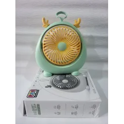 настольный акумуляторний вентилятор