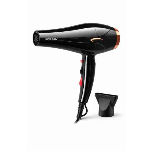 Фен для волос LumaBella LB-64015 (2400 Вт)
LumaBella LB-64015 — мощный фен с сильным потоком воздуха для быстрой и эффективной сушки волос в домашних условиях и для профессионального использования.