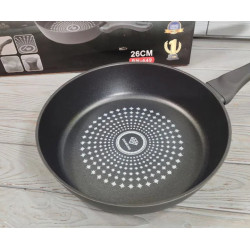 Cковорода глибока Benson з алмазним антипригарним покриттям 26см 3,1л (BN-449)