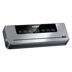 Вакууматор Rotex RVS120-S SuperVac 110Вт — вакуумний пакувальник 30 см, запайка пакетів, плівка 5 м, Sous-Vide
