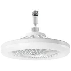 Светодиодная кольцевая лампа с вентилятором. Цвет лампы можно менять (холодный, тёплый, разноцветный).

Вентилятор имеет 3 режима скорости.

В комплекте идёт пульт дистанционного управления.