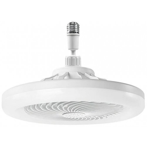 Светодиодная кольцевая лампа с вентилятором. Цвет лампы можно менять (холодный, тёплый, разноцветный).

Вентилятор имеет 3 режима скорости.

В комплекте идёт пульт дистанционного управления.