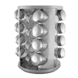 Набор для специй UNIQUE UN-1303 с подставкой, Органайзер для хранения специй на кухне этажерка для специй