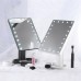 Дзеркало для макіяжу з 16 LED підсвічуванням Mirror White, Дзеркало, що світиться, для макіяжу. Колір: білий - фото 3