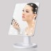 Дзеркало для макіяжу з 16 LED підсвічуванням Mirror White, Дзеркало, що світиться, для макіяжу. Колір: білий - фото 5