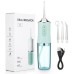 Іригатор для чищення зубів та порожнини рота Oral Irrigator з акумулятором та змінними насадками Green - фото 5