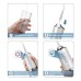 Іригатор для чищення зубів та порожнини рота Oral Irrigator з акумулятором та змінними насадками White - фото 4