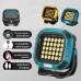 Прожектор ліхтар для кемпінгу W893-1-30COB(White+Yellow)+5SMD(Red) Power bank - фото 2