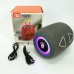Портативна колонка TG655 5W з RGB підсвічуванням та ремінцем, Гучна блютуз колонка. Колір: сірий - фото 7