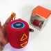 Портативная колонка TG655 5W с RGB подсветкой и ремешком, беспроводная колонка мощная. Цвет: красный - фото 3