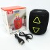 Портативна колонка TG655 5W з RGB підсвічуванням та ремінцем, Bluetooth колонка для вулиці. Колір: чорний - фото 11