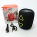 Портативна колонка TG655 5W з RGB підсвічуванням та ремінцем, Bluetooth колонка для вулиці. Колір: чорний - фото 9