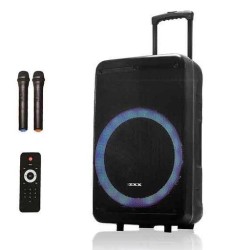 Акустична колонка з акумулятором ZXX-7676 200Вт портативна переносна колонка Bluetooth на колесах