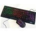 Клавиатура+мышка UKC с LED подсветкой от USB M-710, клавиатура игровая с подсветкой и мышкой - фото 3