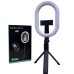 Монопод-штатив для селфи с кольцевой LED лампой Selfie Stick A8 телескопический с пультом и Bluetooth - фото 16