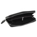 Кошелек кожаный мужской Baellerry leather black, кошелек мужской для карточек. Цвет: черный - фото 3